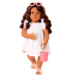POUPÉE OG DE LUXE - GABRIELA À LA PLAGE 46CM